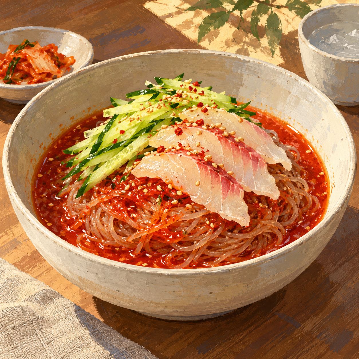 서울 남대문 곰냉면, 회냉면과 육회비빔밥으로 고르는 한 끼