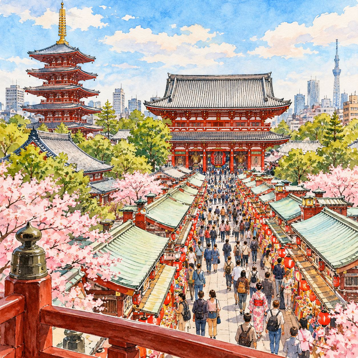 浅草文化観光センター 展望テラス
