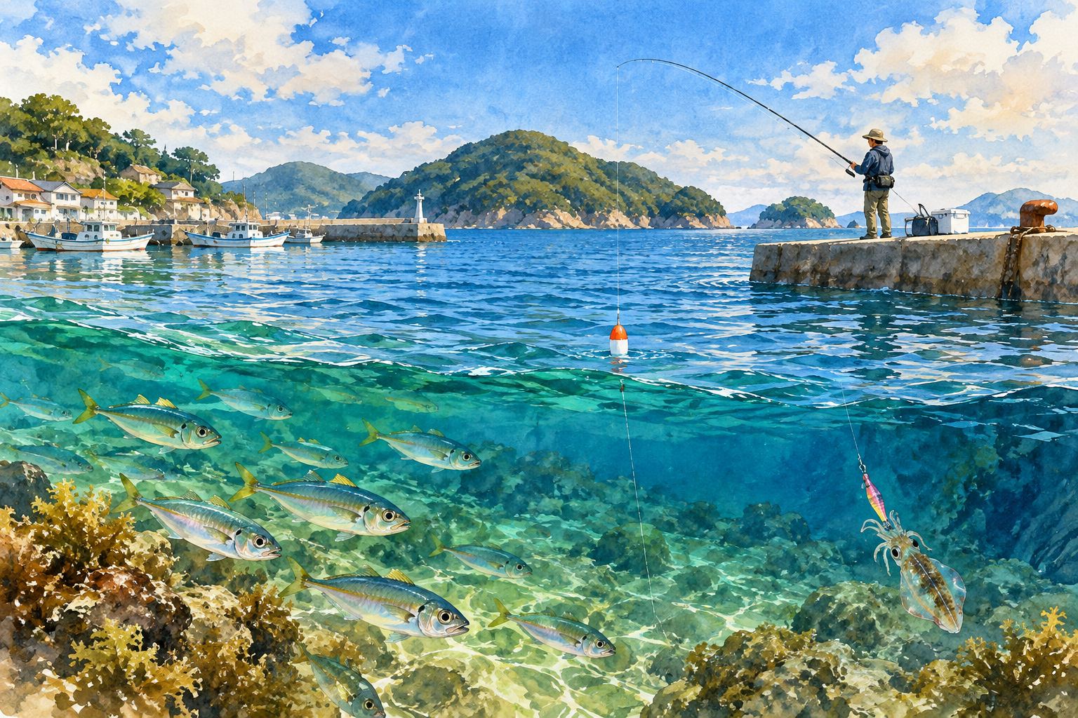 Geoje Gajodo, An Autumn Fishing Trip Starting from Gunryeongpo Port