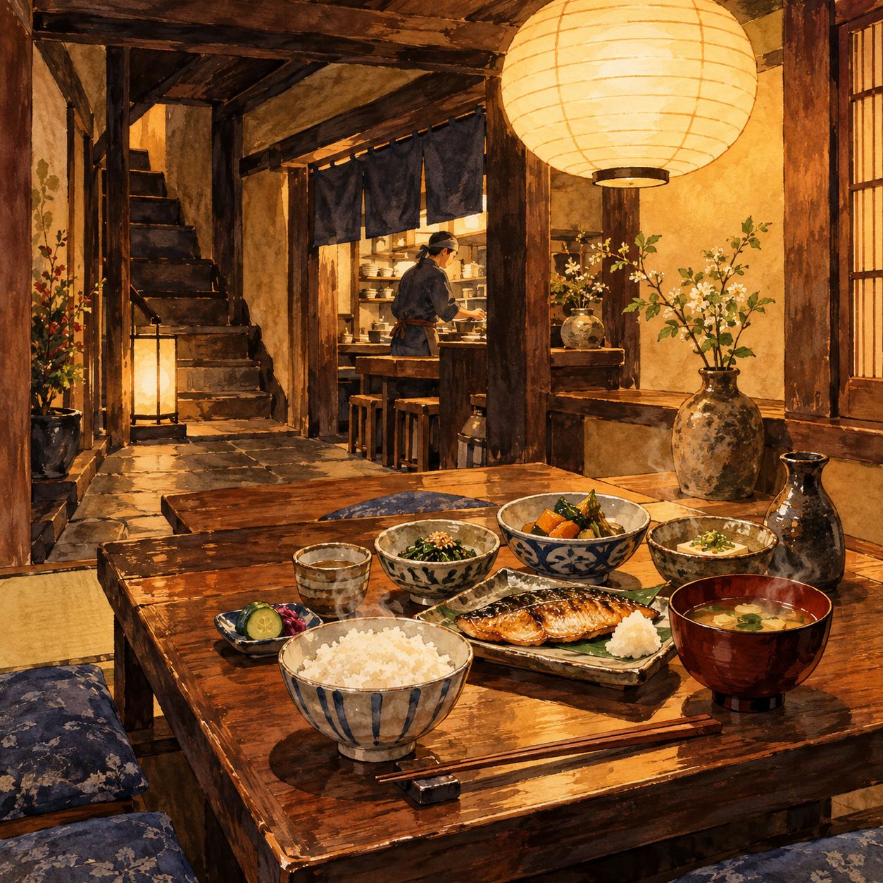 京都 ごはんや一芯 夕食家庭料理