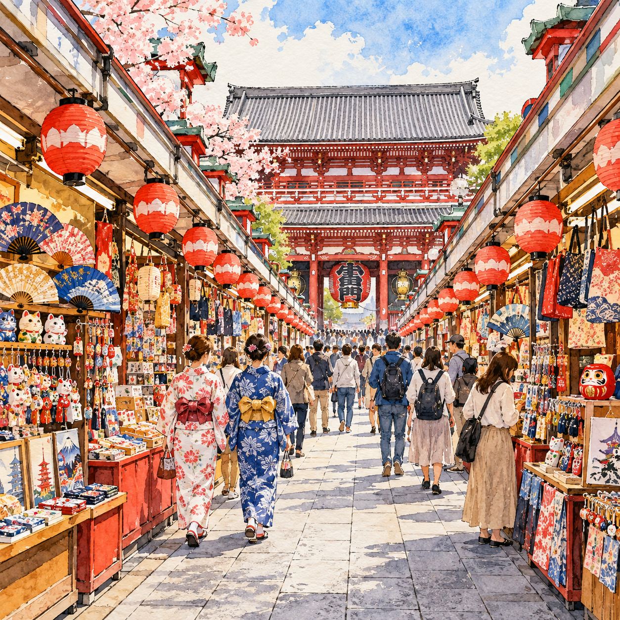 浅草仲见世商店街