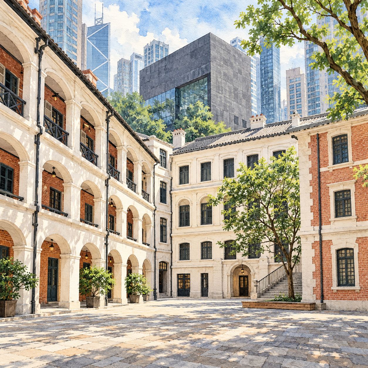 Tai Kwun · A cultural space transformed from an old police station and prison