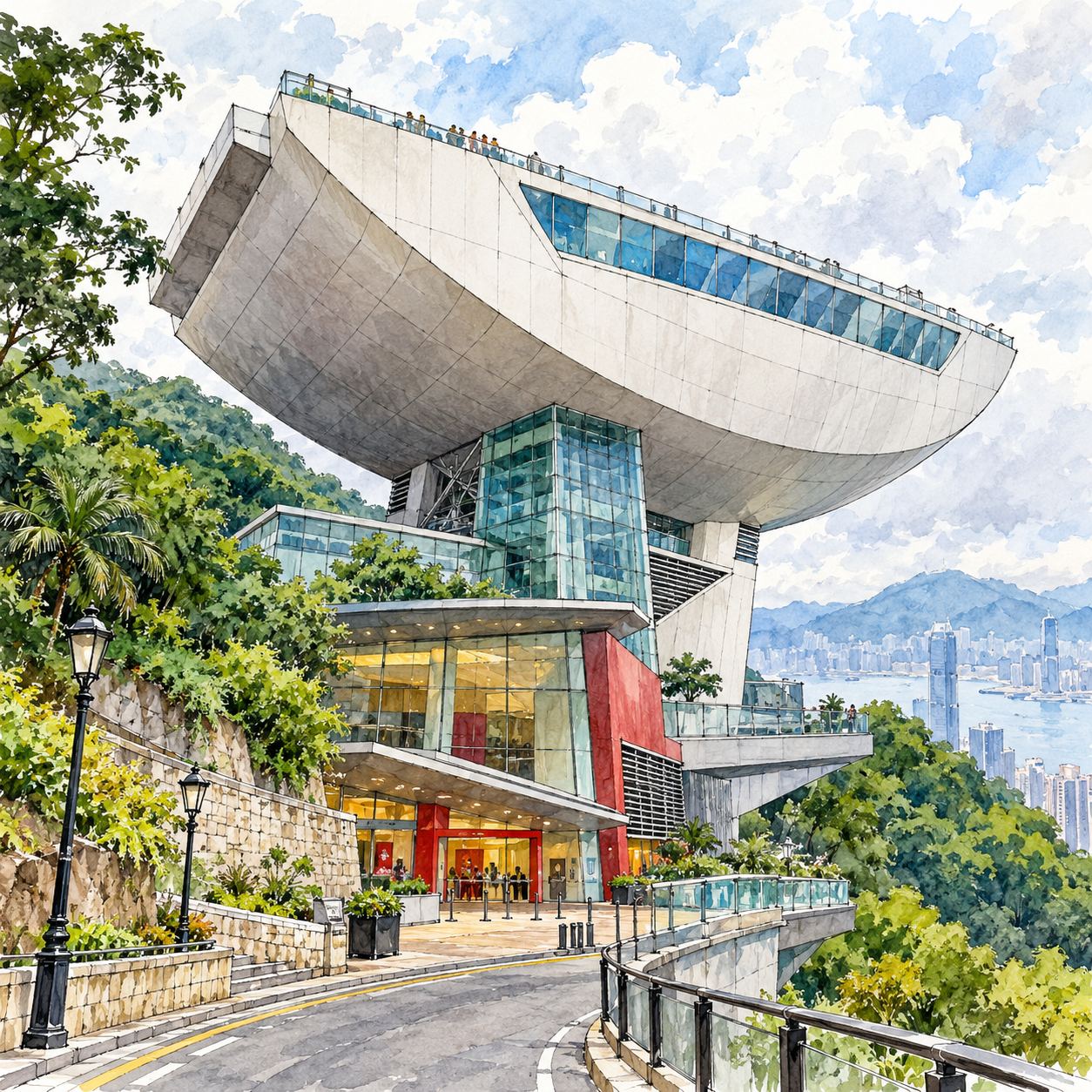 마담투소 홍콩 · 피크타워 밀랍인형 관람